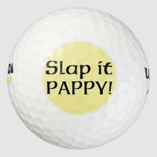 Slap It Pappy Golf Balls