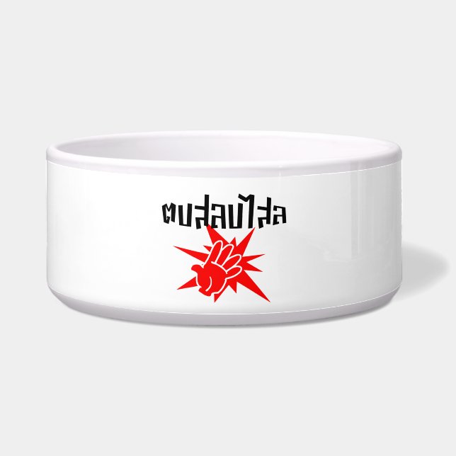 Slap You Silly ☆ Dop Salop Salai in Thai Script ☆ (Front)