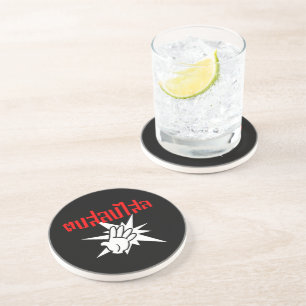 Slap You Silly ☆ Dop Salop Salai in Thai Script ☆ Coaster