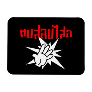Slap You Silly ☆ Dop Salop Salai in Thai Script ☆ Magnet