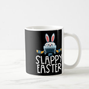Slappy Easter Ice Hockey Helmet Bunny Men Boys Kid Coffee Mug