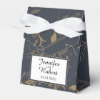 Slate and Gold Natural Wonder Wedding Favour Box