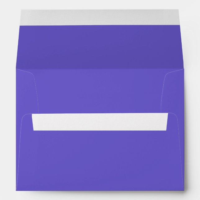 Slate Blue Custom Full-Print Envelope (Back (Bottom))