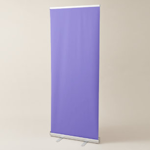 Slate Blue Custom Pull-Up Banner