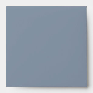 Slate Colonial Blue and Grey Linen Envelopes