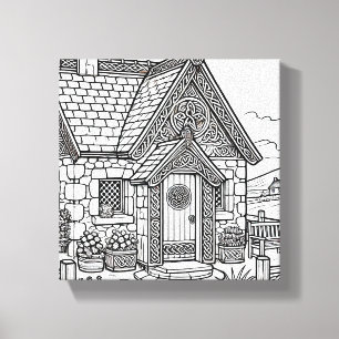 Slate Cottage #32 Canvas Print