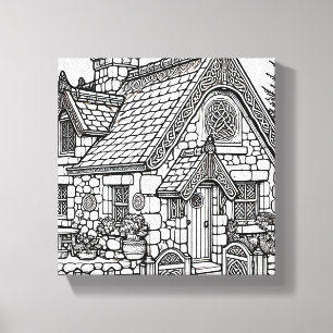 Slate Cottage #40 Canvas Print