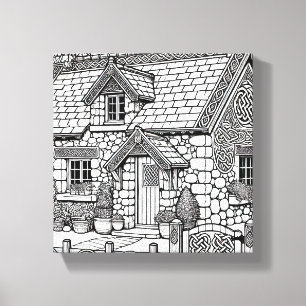 Slate Cottage #43 Canvas Print