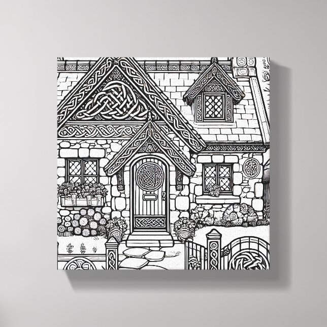 Slate Cottage #44 Canvas Print (Front)