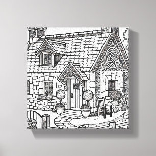 Slate Cottage #46 Canvas Print