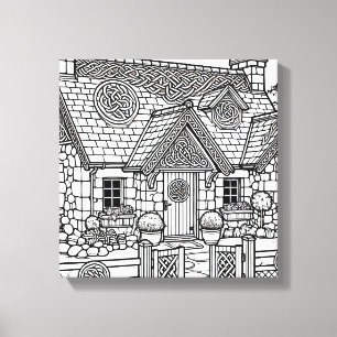 Slate Cottage #5 Canvas Print