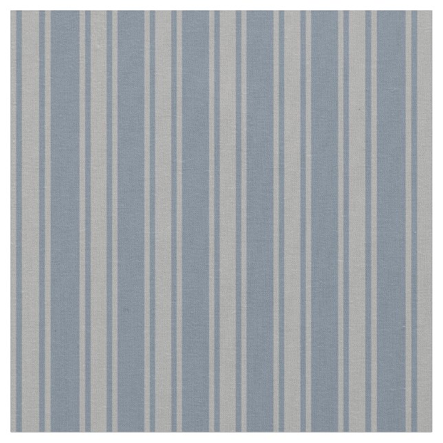 Slate Grey and Dark Grey Coloured Lines Fabric (Close Up)