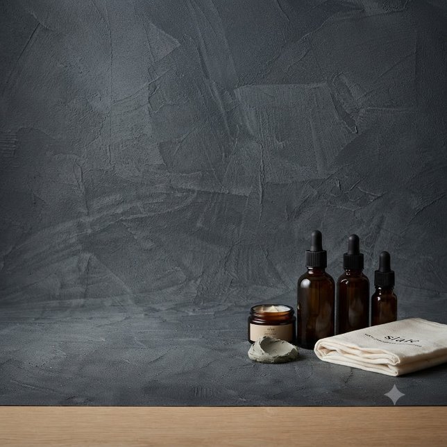 Slate Grey Artisan Plaster Photography Backdrop (Creator Uploaded)