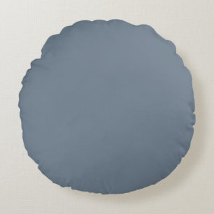 Slate Grey Round Cushion