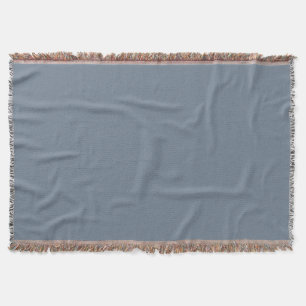 Slate Grey Throw Blanket