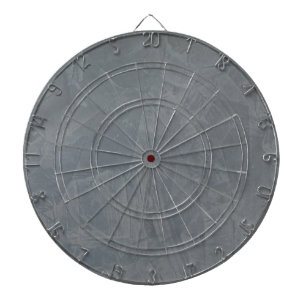 Slate Grey Venetian Plaster Dartboard