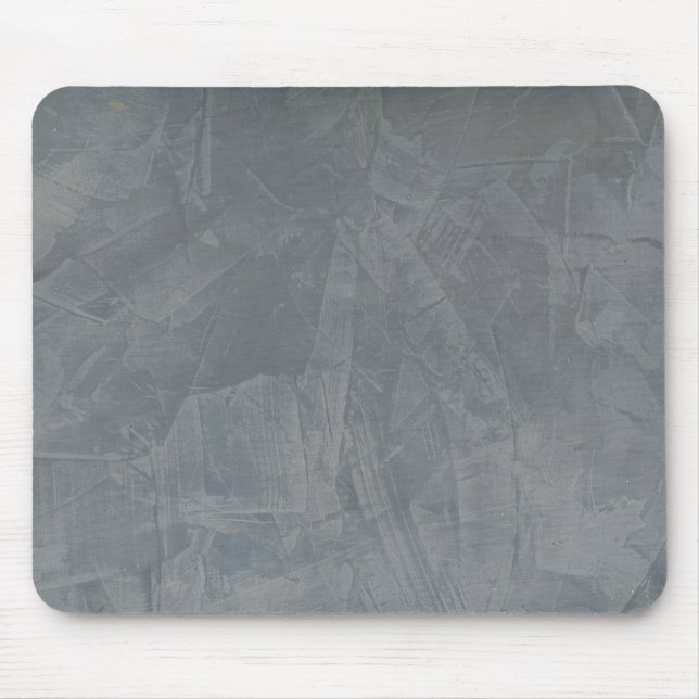 Slate Grey Venetian Plaster Mouse Mat (Front)