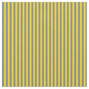 Slate Grey & Yellow Coloured Stripes Fabric