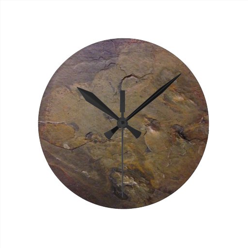 Image of Slate Round Clock