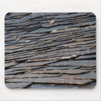 Slate tile roofs mouse mat