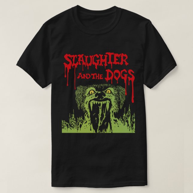 SLAUGHTER AND THE DOGS Essential T-Shirt (Design Front)
