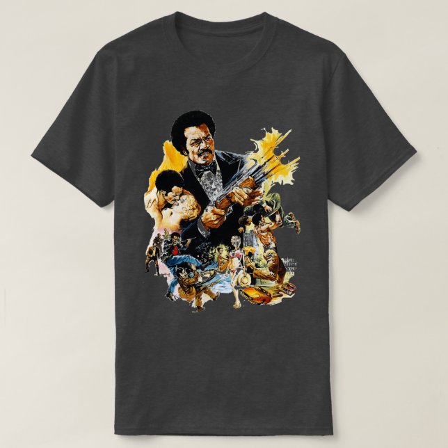 Slaughter Blaxploitation 1972 T-Shirt (Design Front)