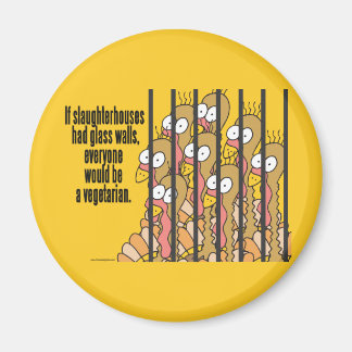 Slaughterhouses - Vegetarian, Vegan Magnet