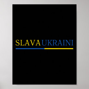 Slava Ukraini Glory To Ukraine 2  Poster