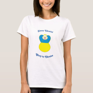 Slava Ukraini Glory to Ukraine Angel T-Shirt