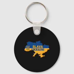 Slava Ukraini Glory To Ukraine Shirt Support Ukrai Key Ring