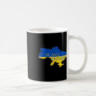 Slava Ukraini Glory To Ukraine Support Ukraine Coffee Mug