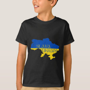 Slava Ukraini Glory To Ukraine Support Ukraine T-Shirt