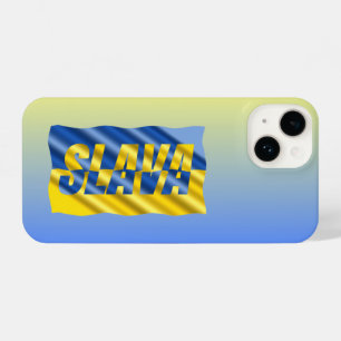 Slava Ukraini peace stop war Slava Ukraine iPhone 14 Case