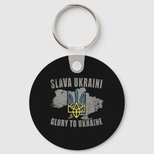 Slava Ukraini Ukraine Shirt Glory To Ukraine Suppo Key Ring