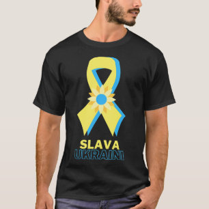 Slava Ukraini Ukraine Support I Stand With Ukraine T-Shirt