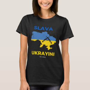 Slava Ukrayini Glory To Ukraine T-Shirt