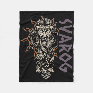 Slavic Celestial Being Craftsmanship Pagan Slavs P Fleece Blanket