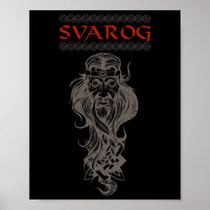 Slavic Celestial Being Craftsmanship Pagan Slavs P Poster
