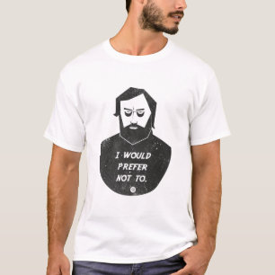Slavoj Zizek - I would prefer not to T-Shirt