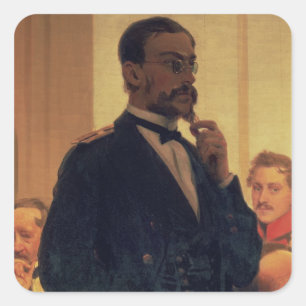 Slavonic Composers Square Sticker