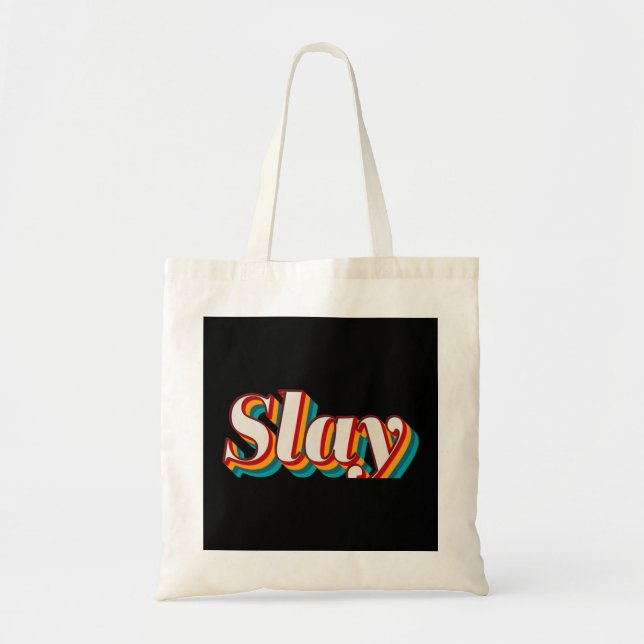 Slay 80 tote bag (Front)