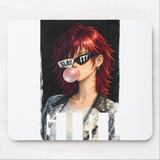 SLAY IT! – Bubble-gum Rebel Collection Mouse Mat