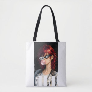 SLAY IT! – Bubble-gum Rebel Collection Tote Bag