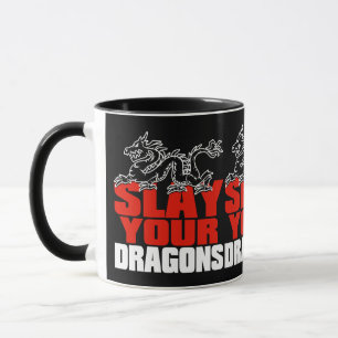 SLAY YOUR DRAGONS, for Jordan Peterson fans Mug