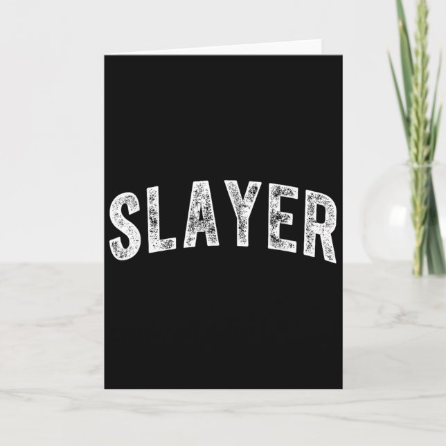 Slayer _1  card (Front)