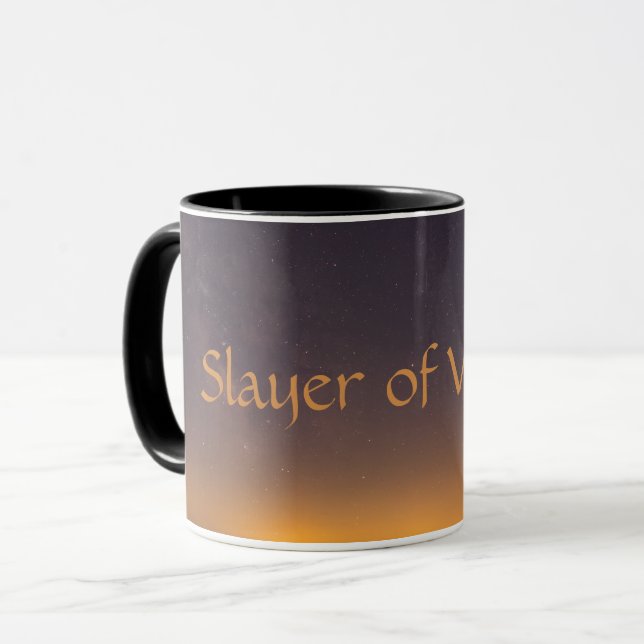 Slayer of Words mug (Front Left)