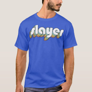 Slayer Retro Rainbow Typography Faded Style T-Shirt