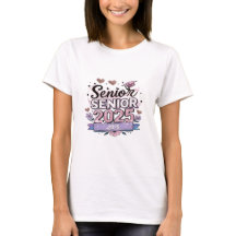Slayin' Senior 2025 – Cute Graduation Shirt