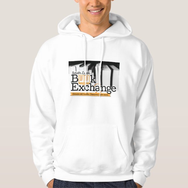 SLBE 2024 Square Logo Men's Hooded Sweatshirt (Front)