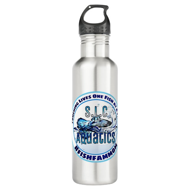 slc aquatics 710 ml water bottle (Front)